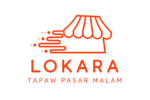 logo lokara baru line #fa3e0d